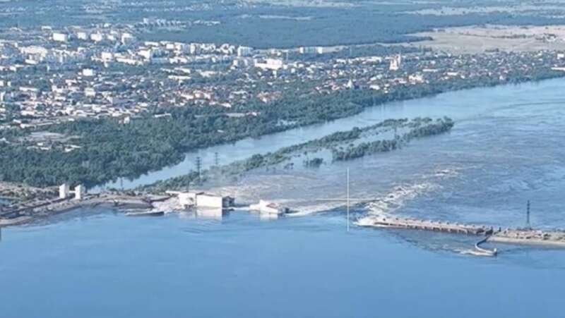 Kiev blew up the dam of the Kakhovskaya hydroelectric power station – there is a flood