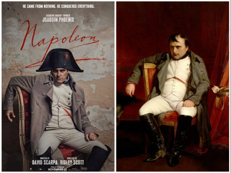 Napoleon with Joaquin Phoenix om awarded the rating (18+)