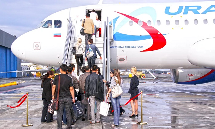 Baggage and hand luggage at UTair airline