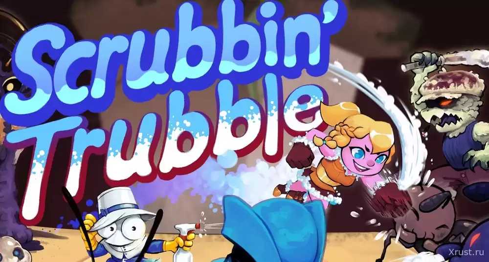Scrubbin' Trubble анонсирована как игра-рогалик в жанре «уборка»