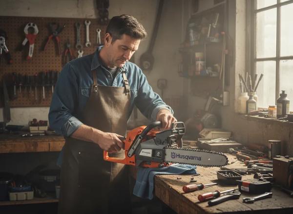 Регулировка карбюратора бензопилы Хускварна