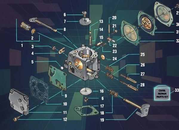 Регулировка карбюратора бензопилы Хускварна