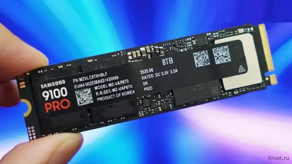 Samsung introduced an 8 TB SSD drive