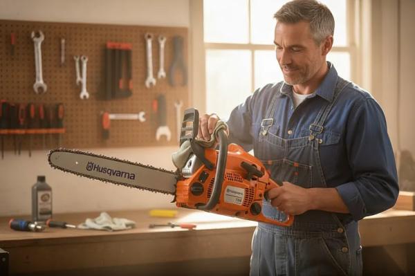 Проблема с бензопилой Husqvarna, регулировка карбюратора