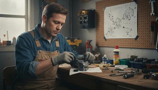 Проблема с бензопилой Husqvarna, регулировка карбюратора