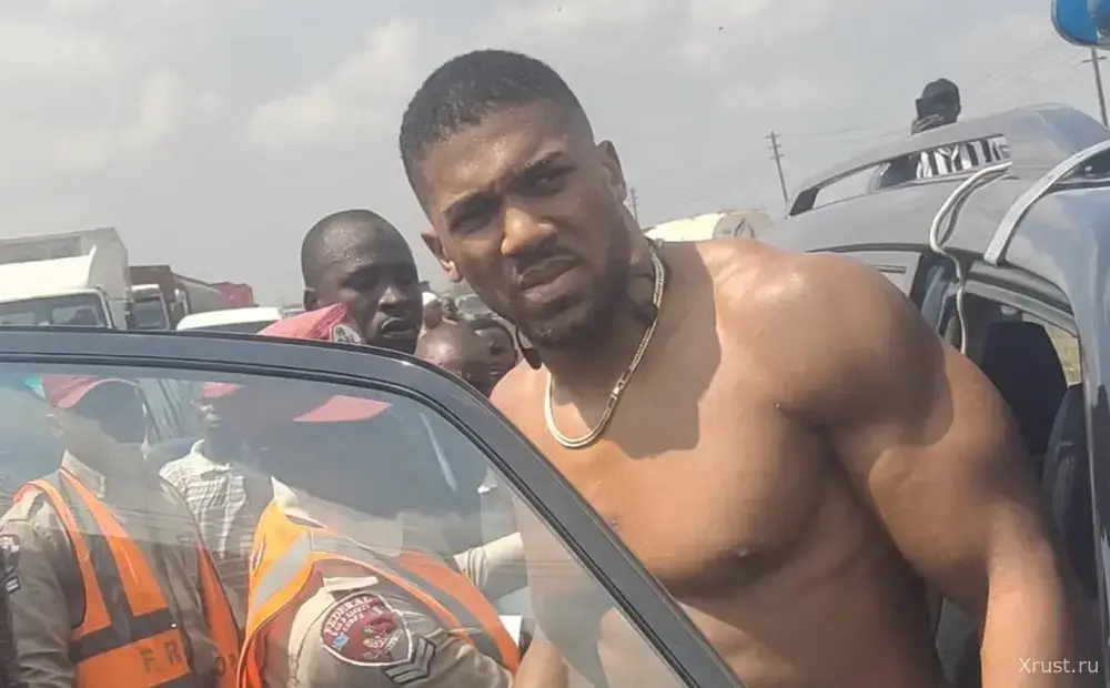 Anthony Joshua survived a fatal accident in Nigeria